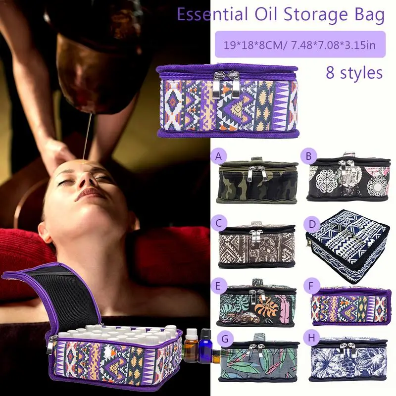 30 شبكة النفط زجاجة حقيبة التخزين السفر زيت طبيعي حقيبة للتخزين ل 10/15 ML زيت طبيعي زجاجة حقيبة التخزين النساء العطور