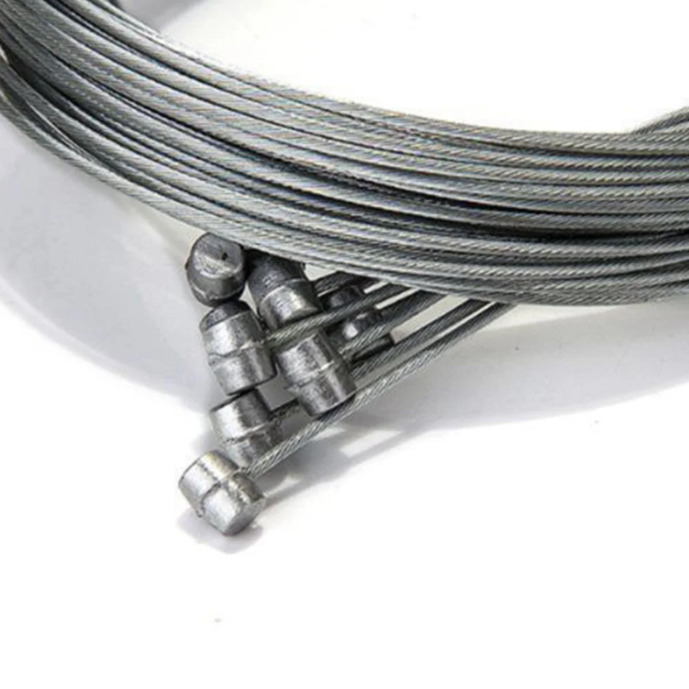 10Pcs Bicycle Brake Line 1.75M Road Bike Bicycle Brake Inner Wire Cable Line Galvanized Steel Wire Bike Cycling Accessories