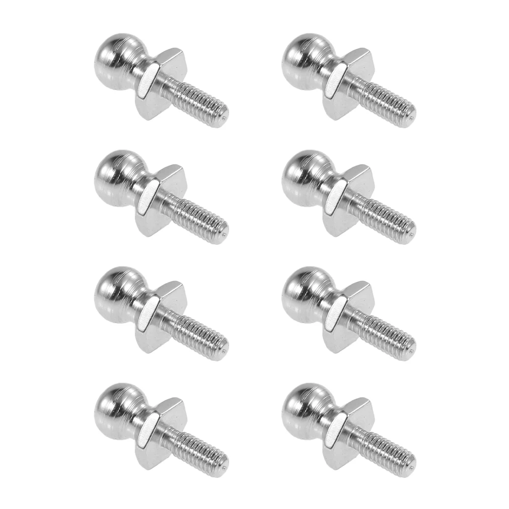 

8PCS Ball Stud Upgrade Parts For RC Car Trailer Drop Hitch and Fix Shock Absorber