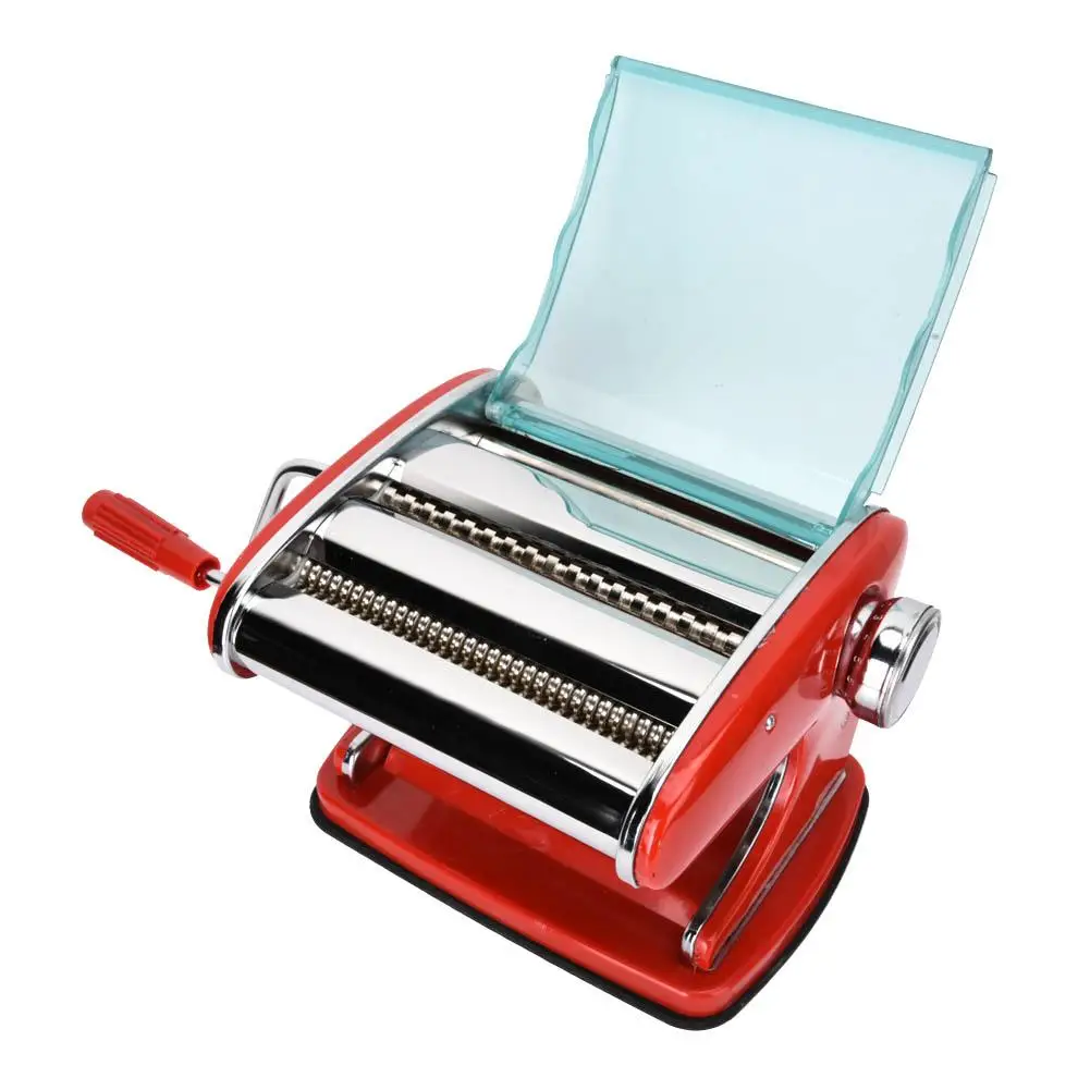 

Electric Noodle Press making Machine Spaghetti Pasta Maker Commercial Stainless Steel Dough Cutter for Home Use