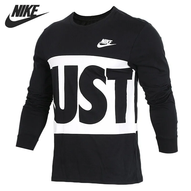 Оригинальный Nike Новое поступление мужские футболки для бега с длинным рукавом