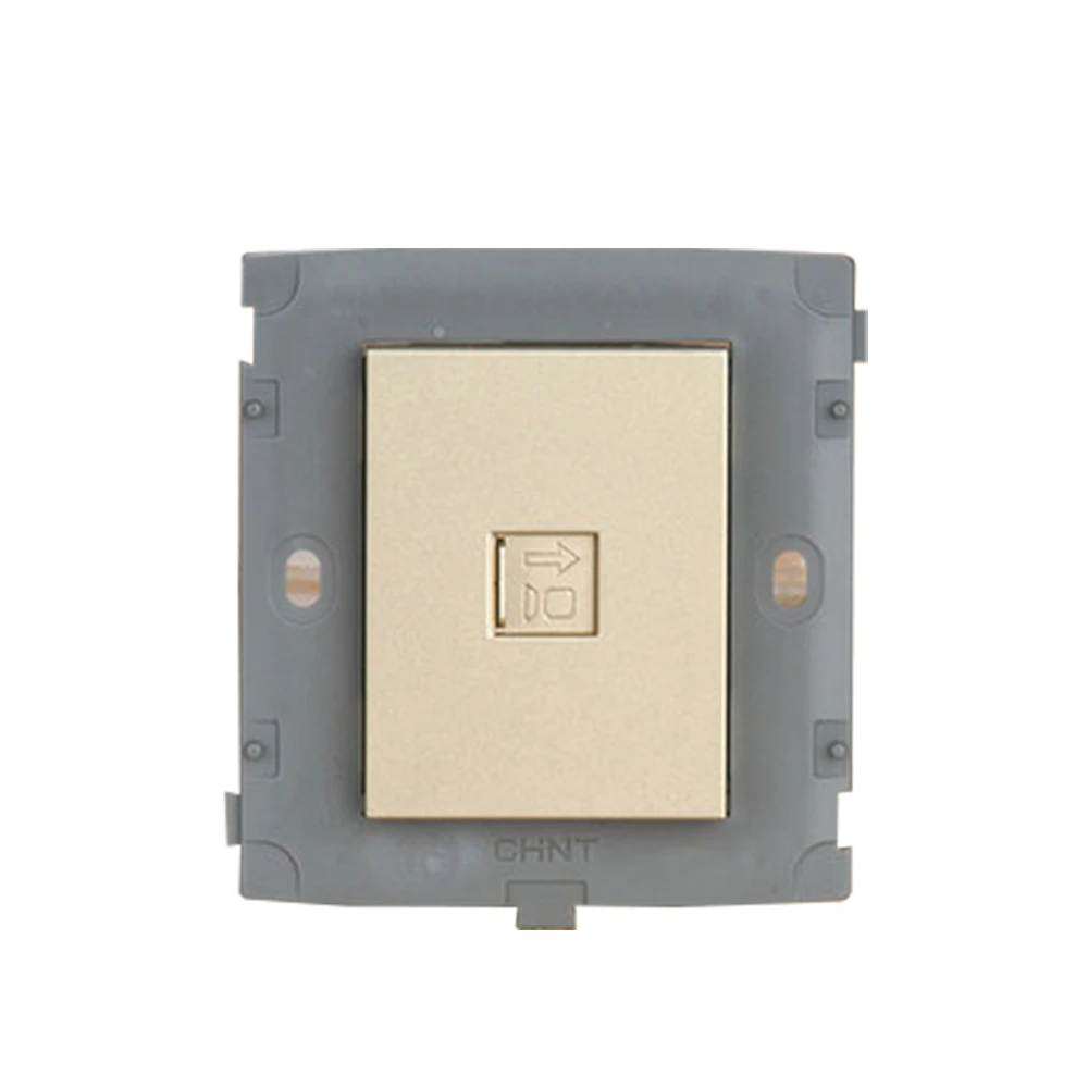 

CHINT Electric Computer Socket Module NEW2K Light Champagne Gold