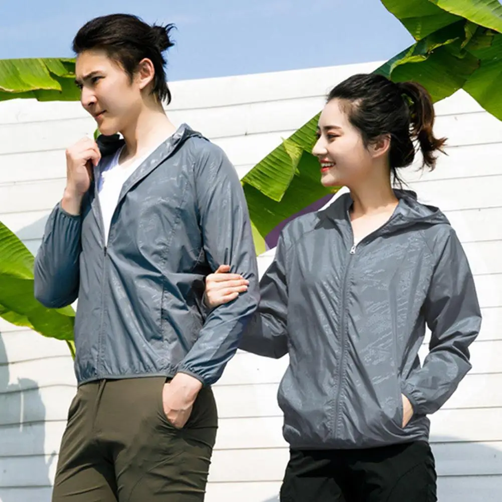 

Summer Air Conditioning Fan Cooling Jacket Anti-sun Waterproof Outdoor Clothes