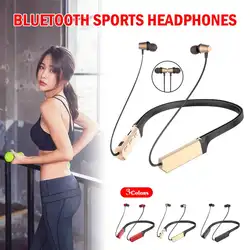 Новейшие беспроводные наушники Bluetooth наушники бас-телефон шейные спортивные наушники Auriculare Bluetooth для всех телефонов