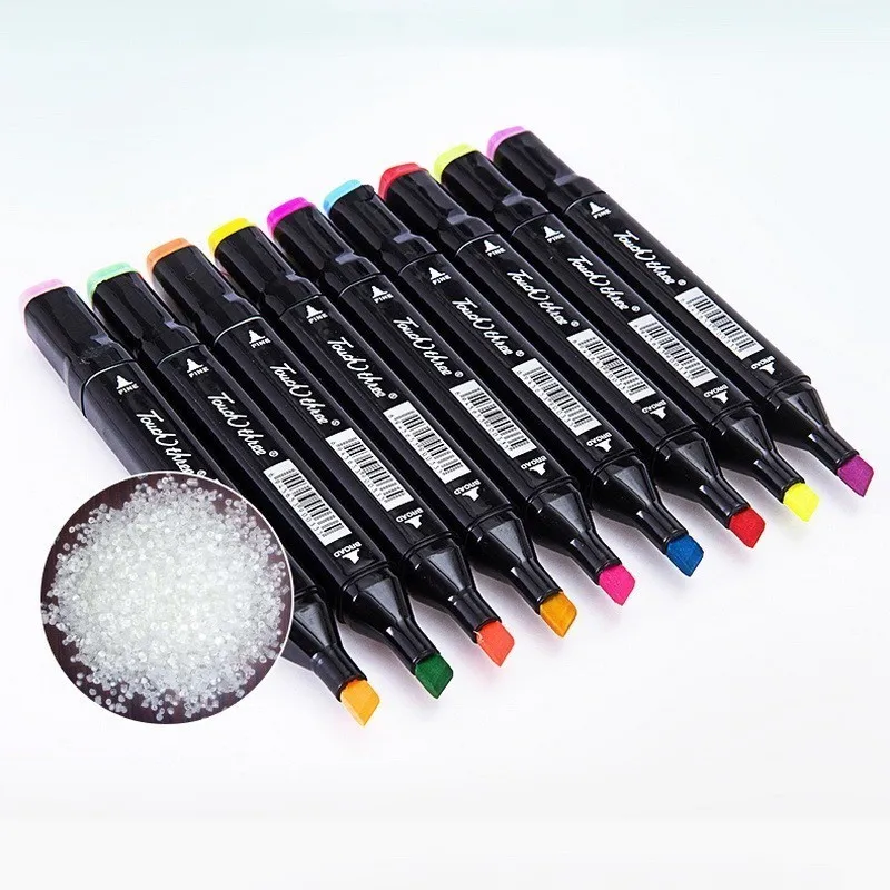 

Marker pen set double-head 30 color -80 color student anime color painting design special alcohol oily brush manga