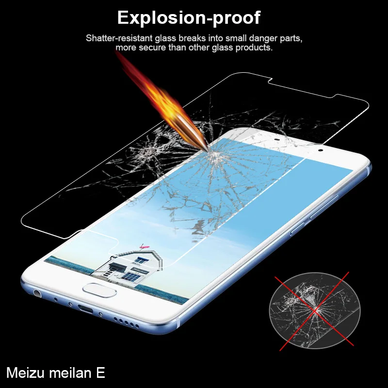 Закаленное стекло JRZ для Meizu M3 M3S протектор экрана телефона замена простота