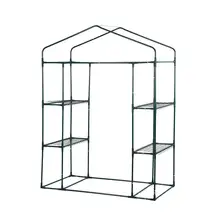 Shelves Planting-Tools Greenhouse-Stands Outdoor Garden Mini Protective-Plant-Cover Patios-Decor