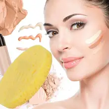 4 шт, круглые натуральное древесное волокно для умывания лица спонж для очищения кожи инструмент для нанесения макияжа кожи очищающий уход спонж для макияжа аксессуары