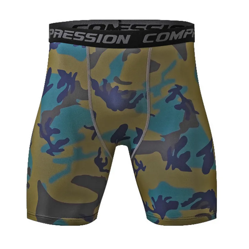 

Sexy Compression Sport Running Shorts Men Workout Gym Short Leggings Quick Dry Mens Training Jogging Tights Male Sportswear S21A