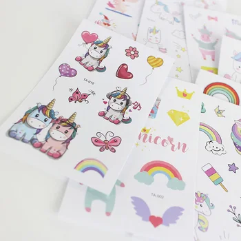 

1Sheet Cute Unicorn Stickers Kawaii Adhesive Stationery Stickers Lovely Stickers For Kids Decorative Diary Scrapbooking Supplies