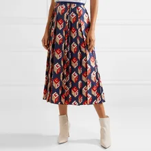 ZOUHIRC Брендовые женские юбки, трехмерная плиссированная юбка в квадрате, Элегантные повседневные женские юбки, уличная одежда