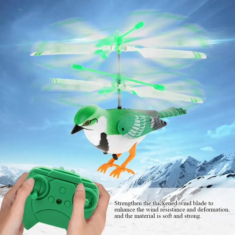 Hand Flying Bird Toys for Kids Children RC Helicopter Drone Toy Bird Mini Induction Suspension