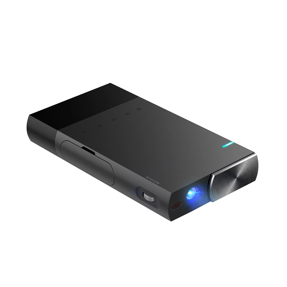 

US PLUG S1 Portable Handle Dlp Wifi Home Theater Hd Mini Smart Projector With 2000lumens Wired Sync Display For Iphone Ipad