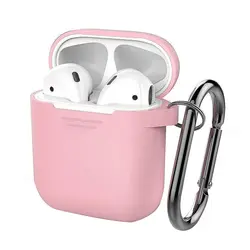 Премиум силиконовый чехол Полный Защитный чехол для Apple Airpods