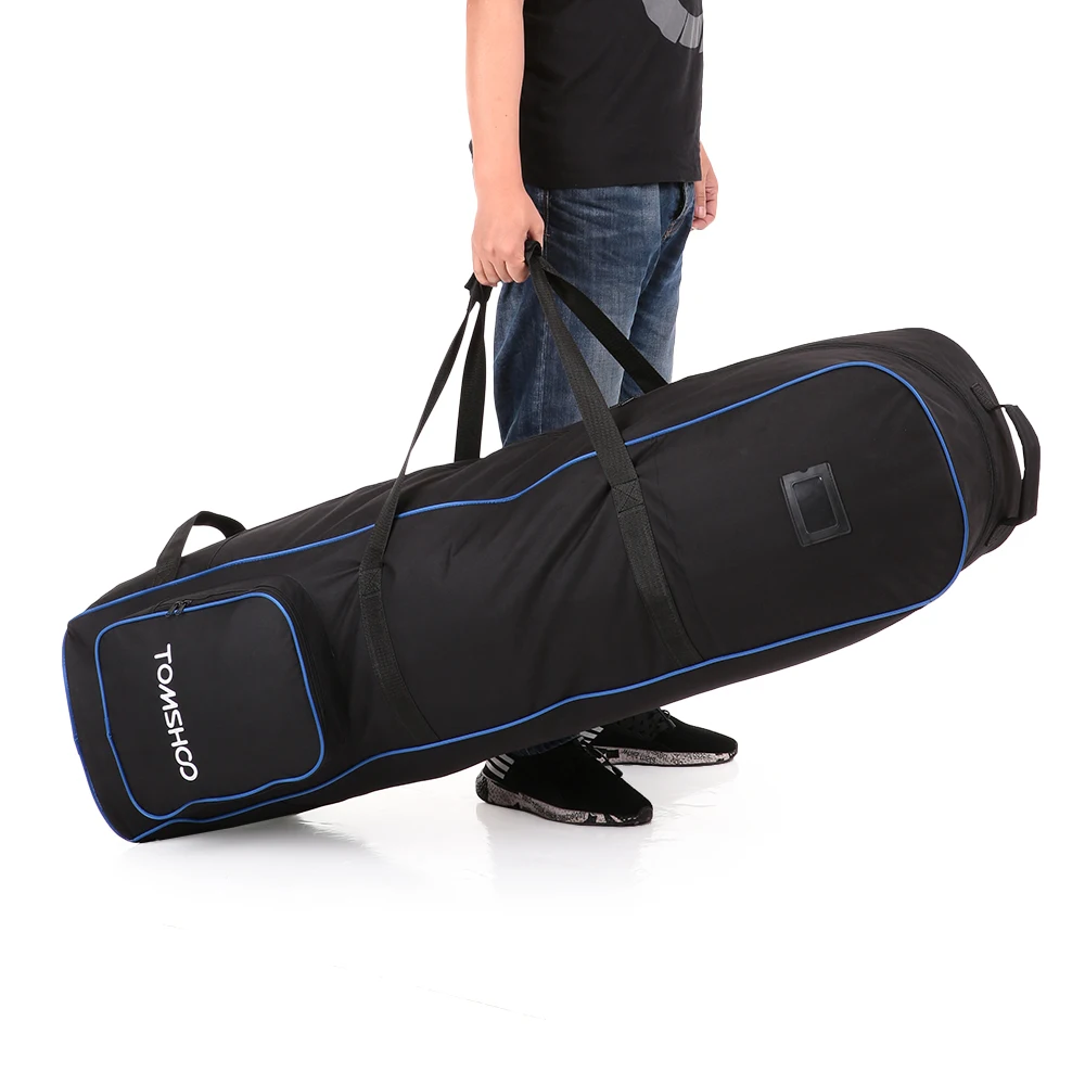 TOMSHOO Golf Bag with Wheels Large Capacity Storage Bag Practical Golf