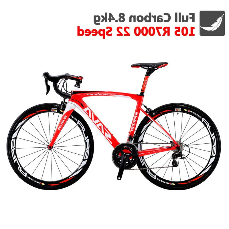 УГЛЕРОДНЫЙ шоссейный велосипед Sava 700c дорожный углеродный Herd6.0 полностью с Shimano 105