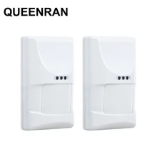 2pcs 433MHZ EV1527 Беспроводной Крытый Pet Незащищенный PIR датчик движения для PSTN GSM wifi домашняя охранная система безопасности