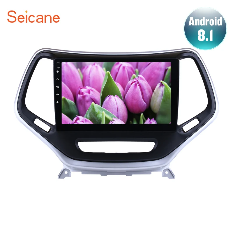 

Seicane 10.1" Android 8.1 GPS Multimedia Player Car Radio For 2016 Jeep Grand Cherokee 2Din Touchscreen Head Unit Mirror Link