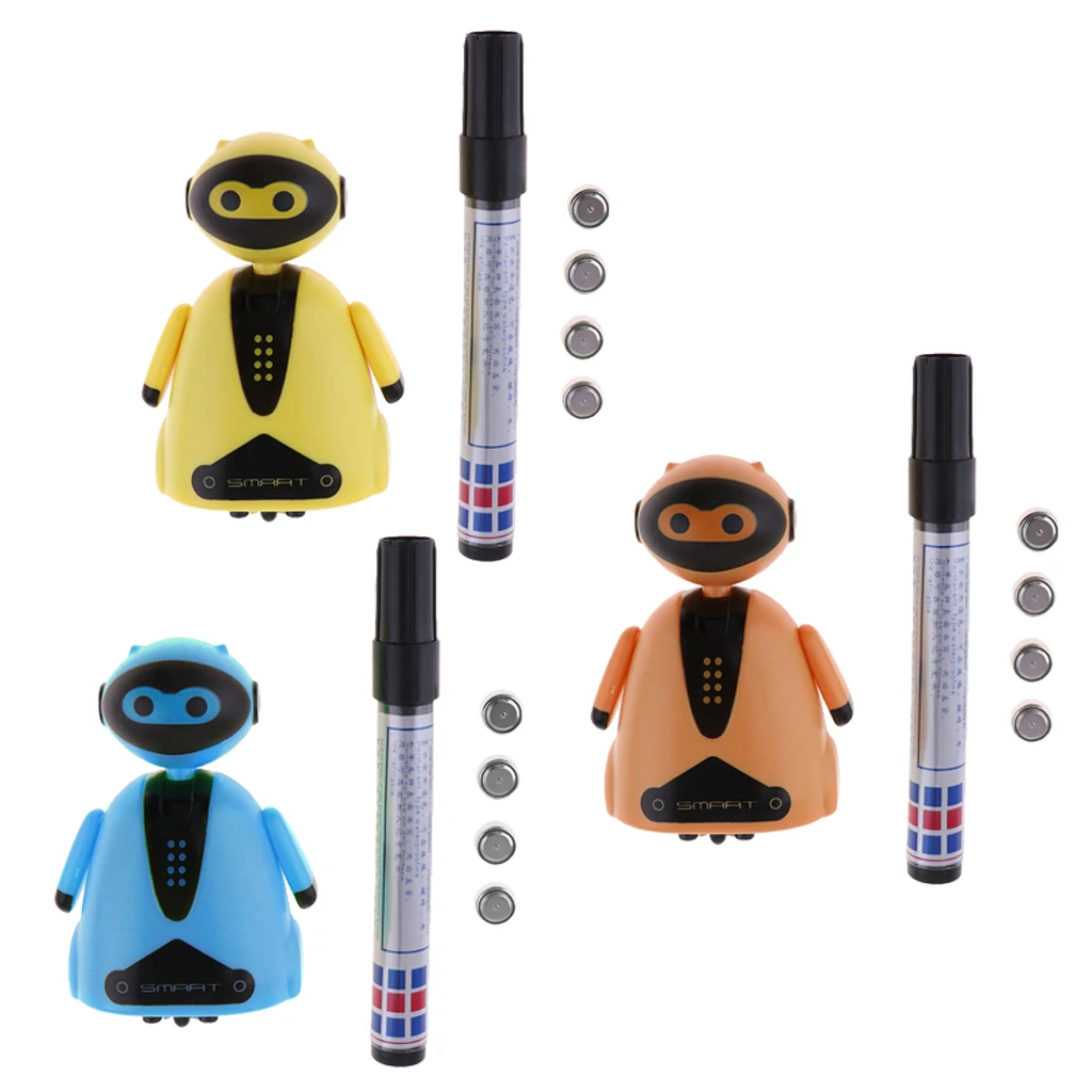 Control RC Robot Toy Electronic Walking Dancing Robot For Kids Boys Educational Toy For Child 92X66X50mm Walking Follow The Line