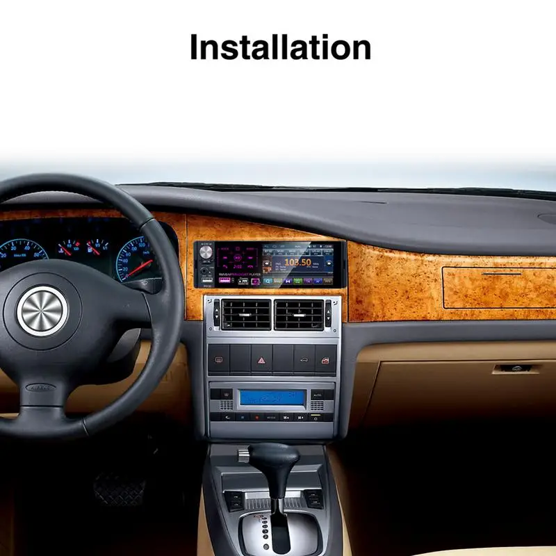 

Car Radio 1din Autoradio 4.1 Inch Touch Screen Audio Stereo Bluetooth Rear View Camera USB Assist Player AM / FM / RDS