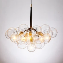 Modern Glass Molecular Lamp Pendant Lights Lighting Hanging Lamp Led Kitchen Fixtures Dining Pendant Lamp Hotel Lobby Restaurant led modern pendant lights suspendus lustre dining room hotel restaurant lighting lustres de sala led hanging lamps kitchen lamp