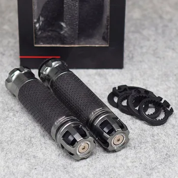 

Motorcycle 7/8" 22mm Aluminum handlebar grips Universal For KAWASAKI z300 zx-14r ohlins ninja 300 z1000sx tourer z750 er-6n etc.