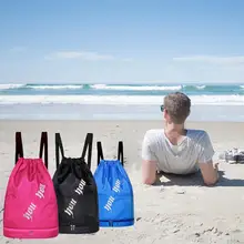 Мокрого Портативный купальник сумка для хранения Сумка водонепроницаемая сумка пляжная сумка через плечо Водонепроницаемый походная сумка на шнурке, Яркие туфли-Comp