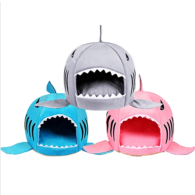 Shark Shaped House for Cats 3