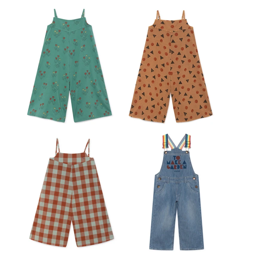 

kids Choses 2019 Summer Baby Girl Overalls New Arrival Pre-sale Plaid Print Cartoon Boy Overalls Jeans Jumpsuit Boy Clothes
