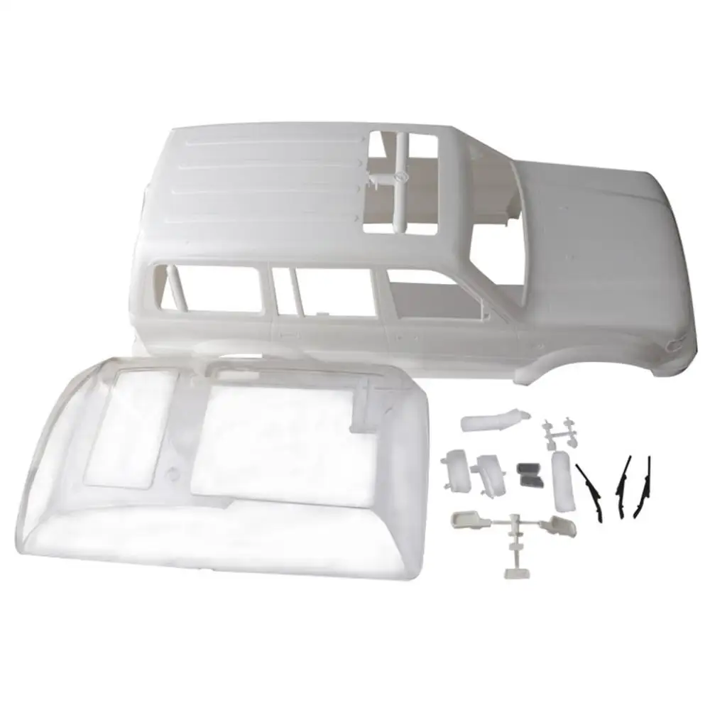 

RCtown 1/10 Land Cruiser LC80 HARD Plastic Body Shell 313mm Wheelbase for Axial SCX10 Rc Crawler Truck hz