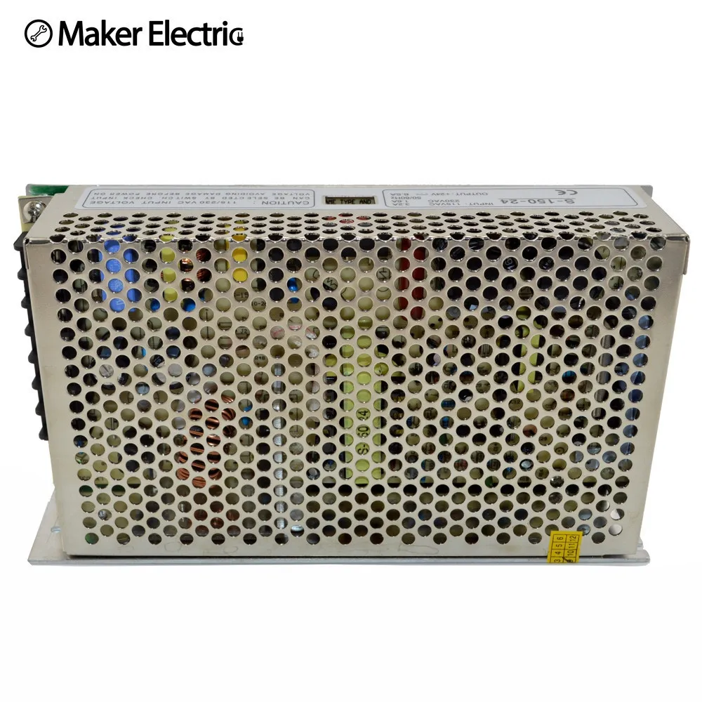 Power supply S-150-27 27V 150W 6.5A Single Output Switching power supply for LED Strip light 27v transformer 47~63Hz