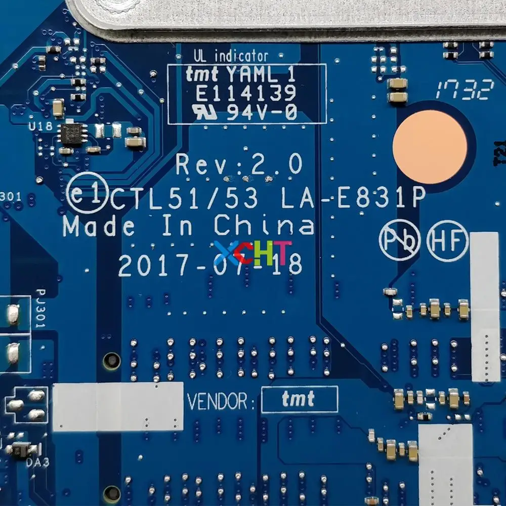 XCHT для hp 15 15-BW серии 924717-601 924717-001 A12-9720P CTL51/CTL53 LA-E831P материнская плата для ноутбука, протестированная материнская плата