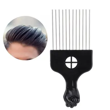 

Professional Hair Comb Men Retro Oil Hair Hairdressing Comb Portable Wide Large Alloy Tooth Hairstyle Comb Hair Care