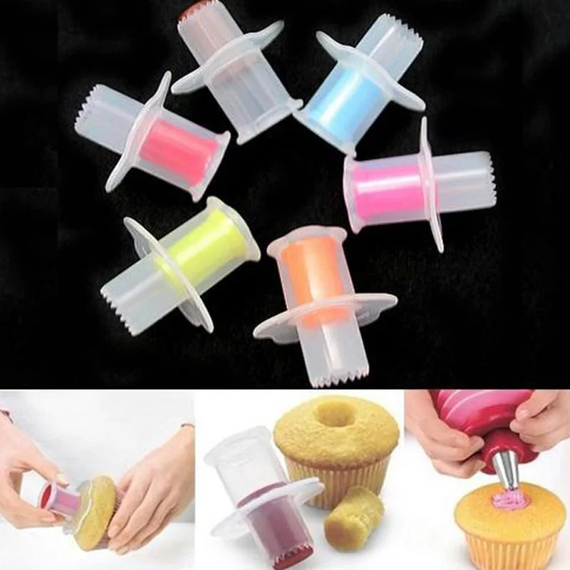 

Cake Core Remover Cake Decorating Tools Baking Pastry Tool Cookies Cutter Home Baking Mould Pies Cupcake Bakeware Kit 1 Pcs