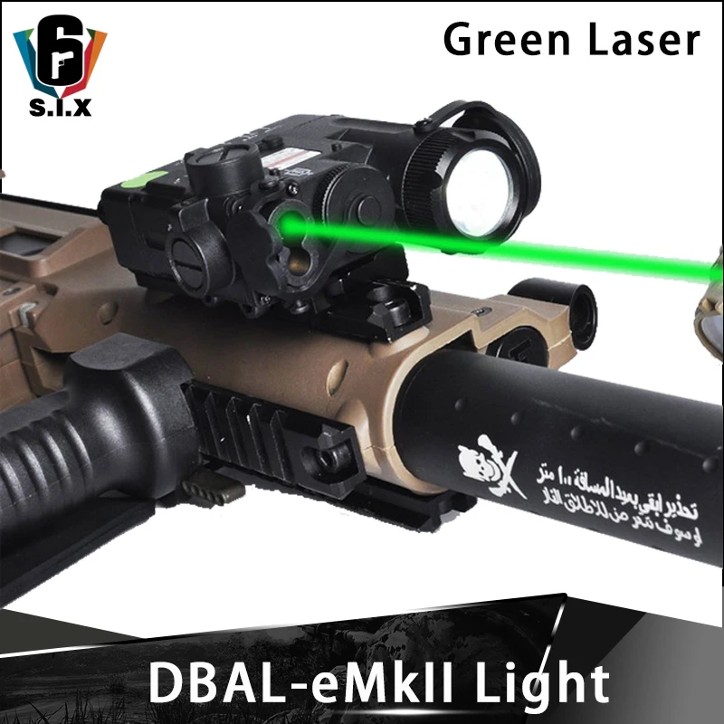 Element Airsoft DBAL-eMkII зеленый лазерный светильник Тактический DBAL-D2 страйкбол вспышка светильник DBAL-A2 IR зеленый лазерный светодиодный светильник Пикатинни