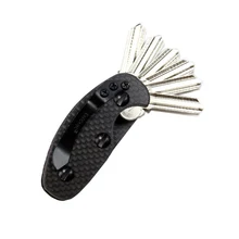 Multifunction Outdoor Keys Organizer Holder Pocket Key Holder Keys Bar EDC Tool Portable Folding Keychain Aluminum Key Bar useful aluminum casual alloy etc organizer home 6 key accessories keys folder holder outdoor key keychain clip