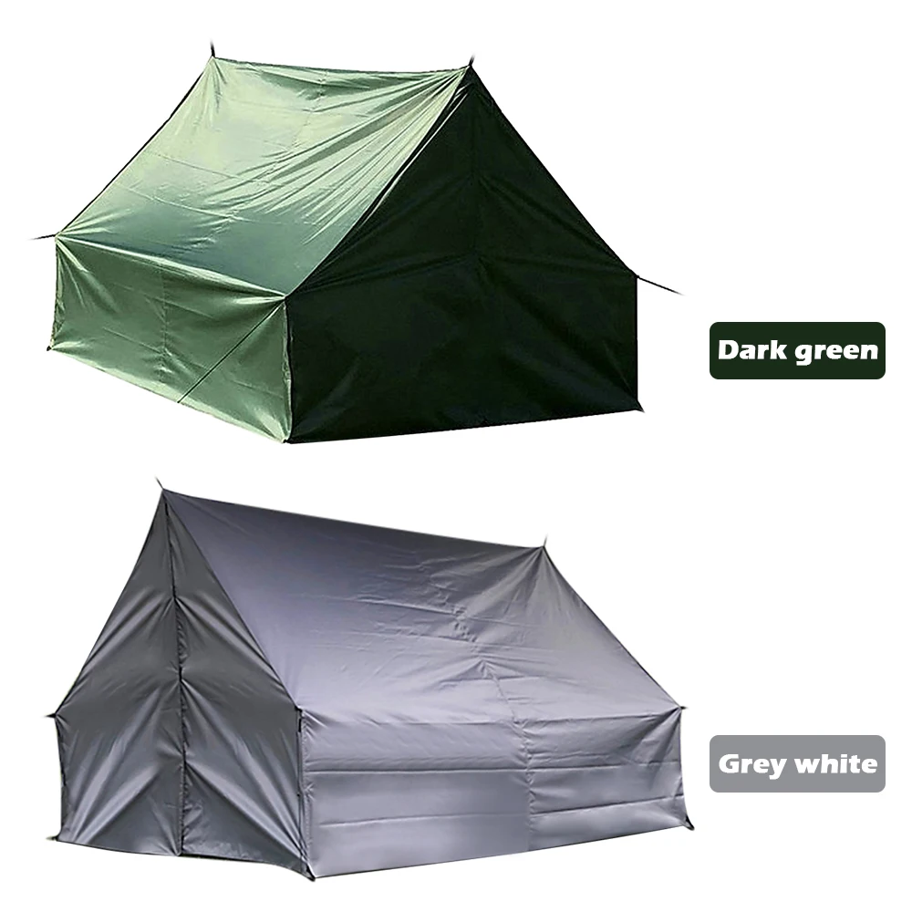 متعددة الوظائف التخييم خيمة أرجوحة قماش القنب المطر يطير للماء Ripstop غطاء للمطر الأرض البساط مظلة في الهواء الطلق تغيير المأوى متعددة الوظائف التخييم خيمة أرجوحة قماش القنب المطر يطير للماء Ripstop غطاء للمطر الأرض البساط مظلة في الهواء الطلق تغيير المأوى