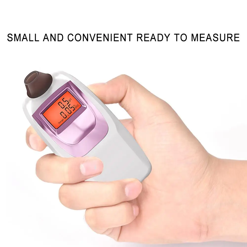 المحمولة فاحص نسبة الكحول في النفس سكران القيادة كاشف عالية الدقة Breathalizer مع شاشة الكريستال السائل المحمولة فاحص نسبة الكحول في النفس سكران القيادة كاشف عالية الدقة Breathalizer مع شاشة الكريستال السائل