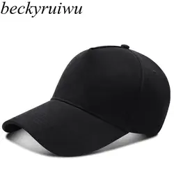 Beckyruiwu 2019 весной и летом 5 бейсбольные кепки Для мужчин и Для мужчин хорошее качество 100% хлопковая Спортивная Кепка