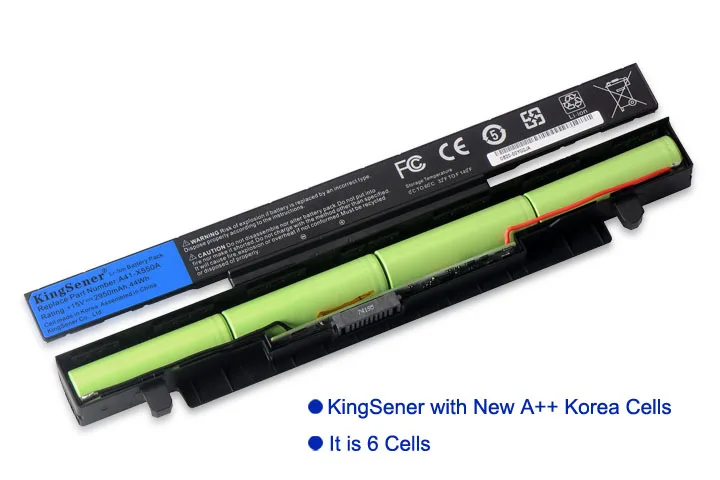Kingsener-bateria do Portátil para Asus A41-x550a X550c X452e X450l X550 A450 A550 F450 R409 R510 X450 F550 F552 K450 K550 P450 - Imagem 3