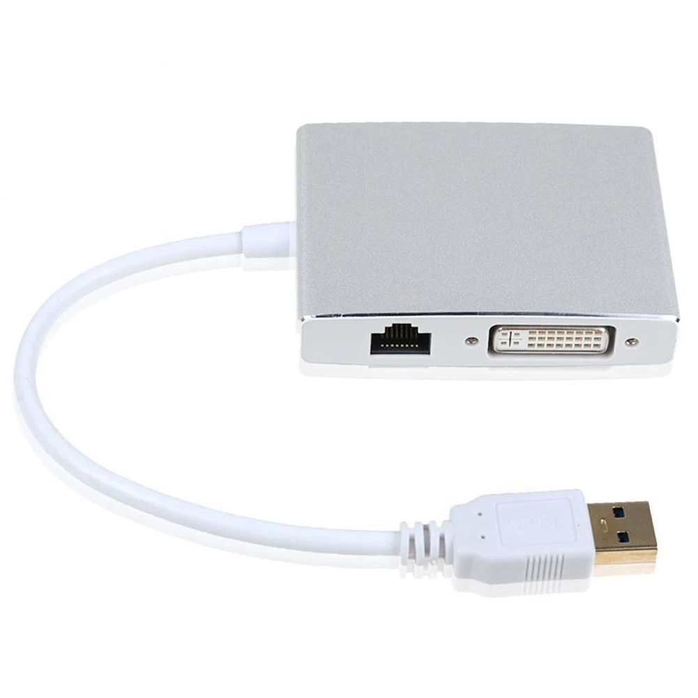 IG USB 3 0 к HDMI/DVI I/VGA адаптер мульти порт видео дисплей конвертер 1080p HD US|Адаптеры Type-C| |