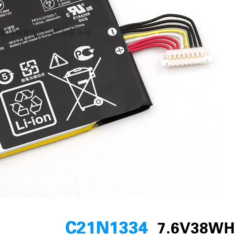 Оригинальный аккумулятор для ноутбука HONGHAY 7 6 В 38Wh C21N1334 ASUS Transformer Book T200TA 1A 1K 200TA C1 BL