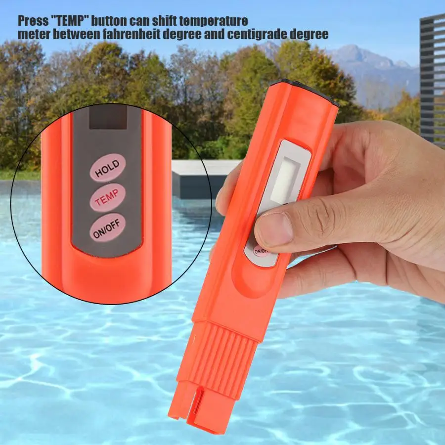 

Digital Meter LCD Water Quality Purity Monitor Aquarium Swimming Pool PH Measuring Tool