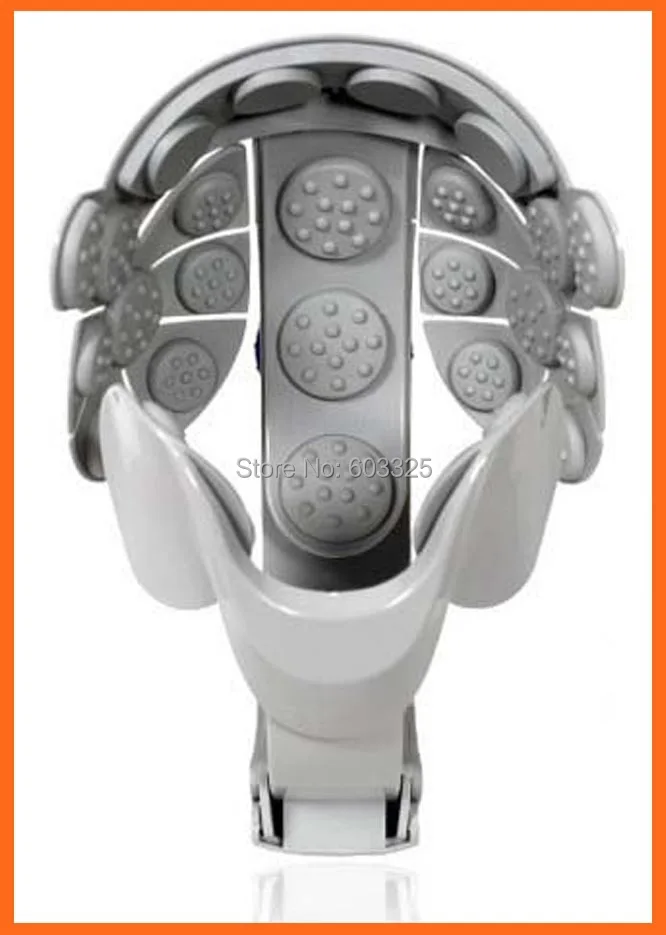 Мозг массажер для головы Буру-Буру шлем голова Massageador головы релаксации встряхивания вибрации иглоукалывание электрической