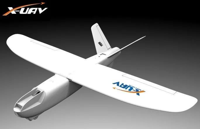 X-uav Mini Talon EPO 1300 мм размах крыльев V-tail UAV White air FPV RC модель Радиоуправляемый пульт дистанционного управления fpv Самолет комплект