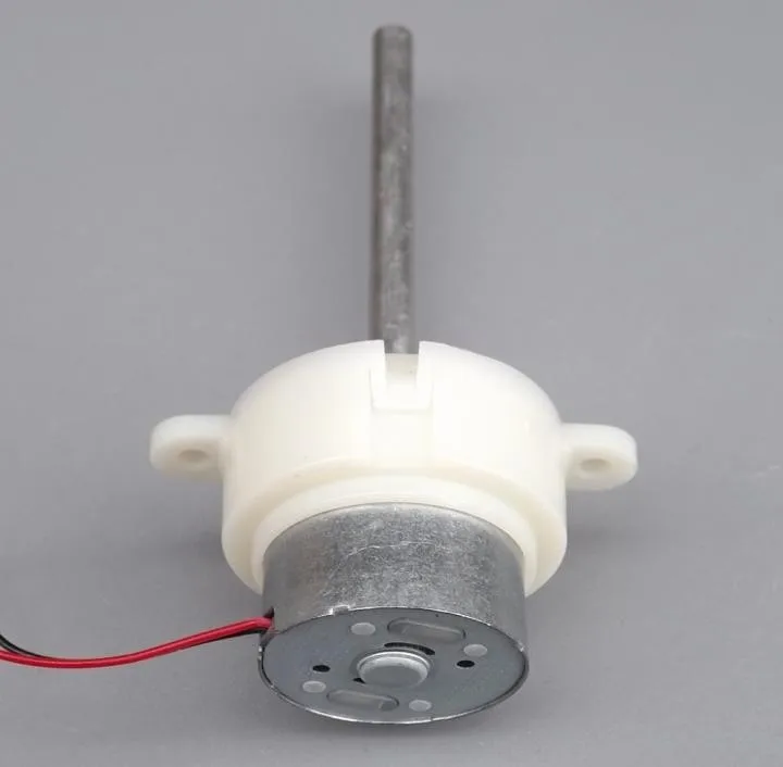 

DRF-W300CA DC 3-12V Turbine Worm Gear Motor Long Shaft Slow Reducer Motor 3-12RPM