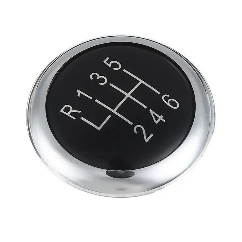 

Car Shift Lever Handle Ball Cover Durable Waterproof Hand Change 6-speed Cover Easy To Install Car Accessories