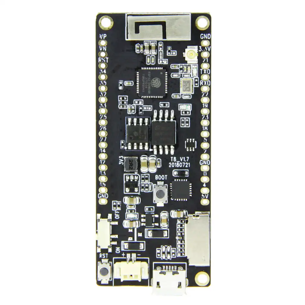 

Ttgo T8 V1.7 Esp32 4Mb Psram Tf Card 3D Antenna Wifi And Bluetooth Esp32-Wrover Micropython