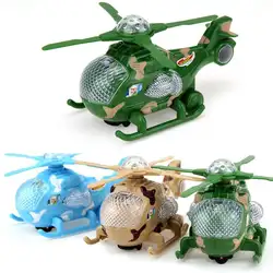 Цветное светодиодное освещение самолет вертолет проекция свыше 3 лет Игрушка Дети RC игрушка Рождественский подарок микс