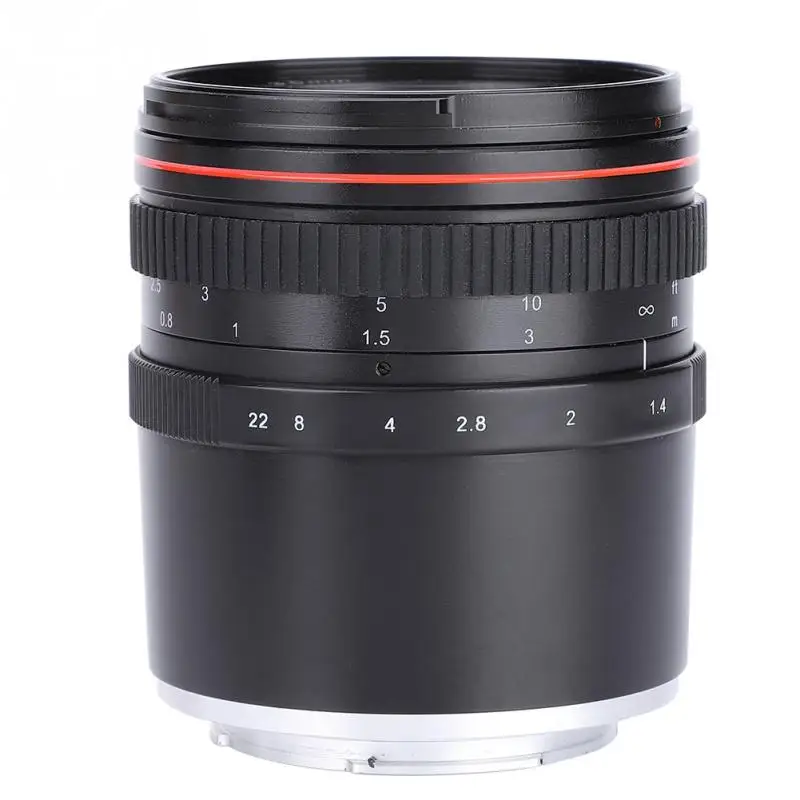 Ручная линза Foucs F1.4 с большой диафрагмой 50 мм для Sony E беззеркальное крепление